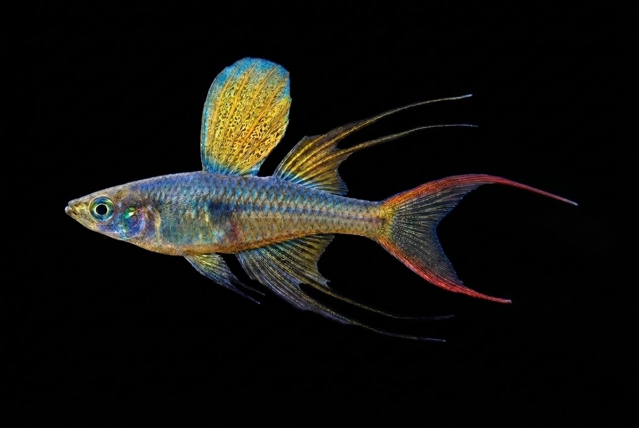 Filigran Regenbogenfisch