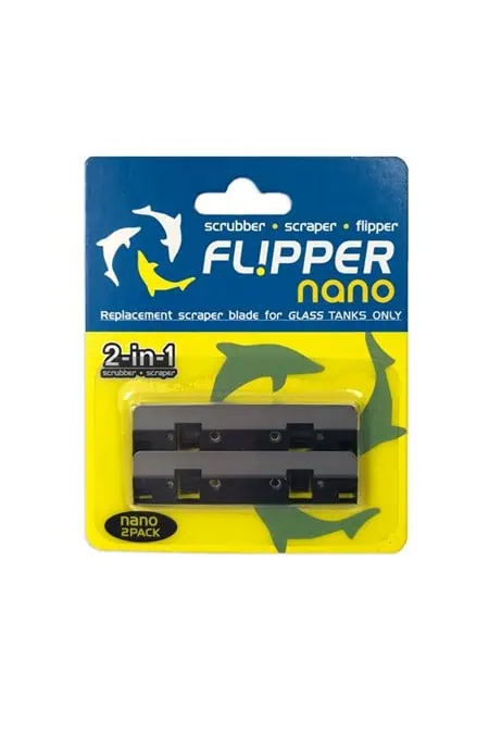 Flipper Edelstahl Klingen Nano, 2 Stück