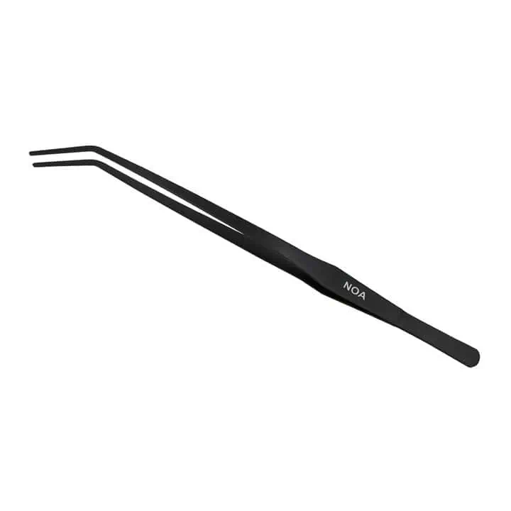 Aqua-Noa-Scape P38 Curved Tweezers Blackline