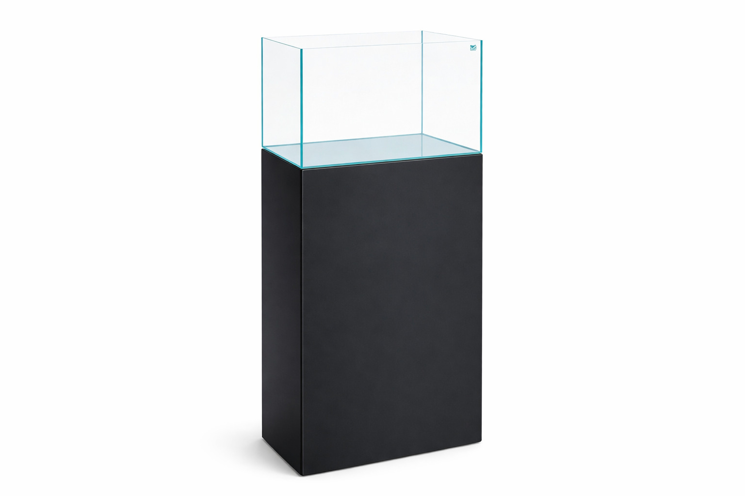 Scaping Tank 64 - 450 liter Weißglas Aquariumkombination Schwarz - Diversa