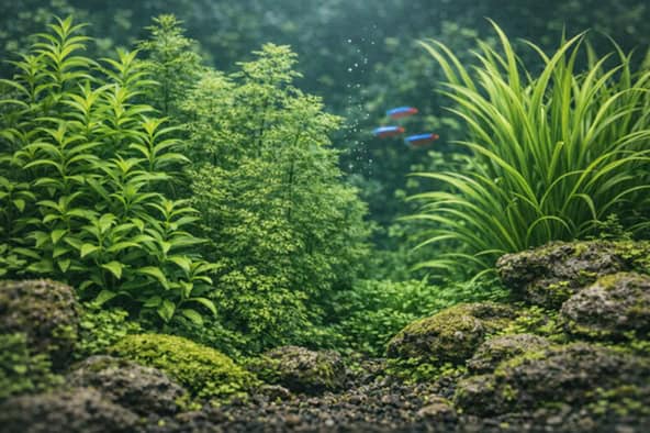 Hintergrundpflanzen Aquarium
